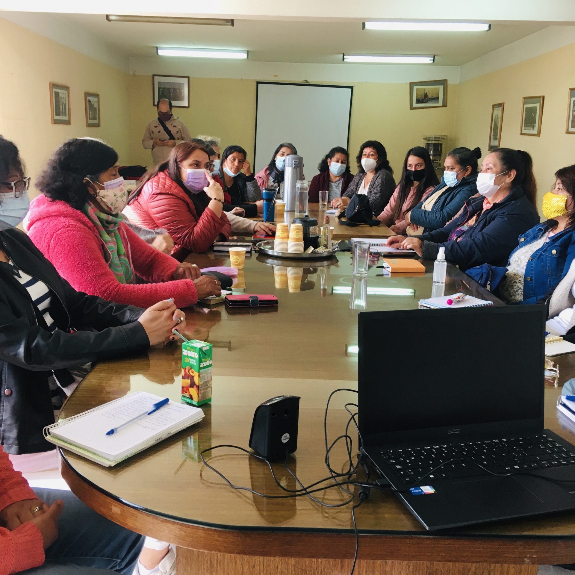 encuentro de dirigentas