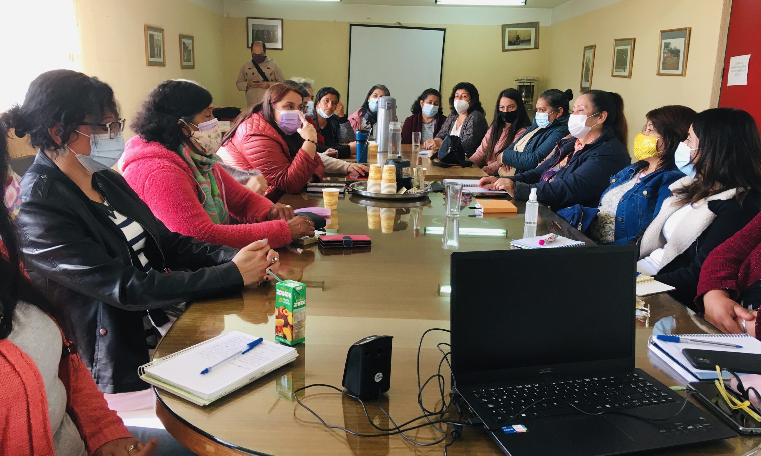 encuentro de dirigentas