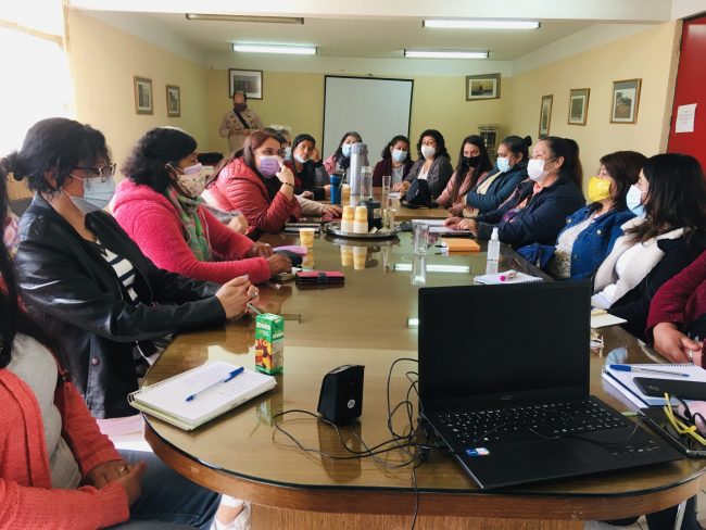 encuentro de dirigentas