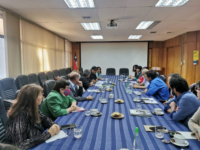 Mesa de trabajo con Ministro de Agricultura