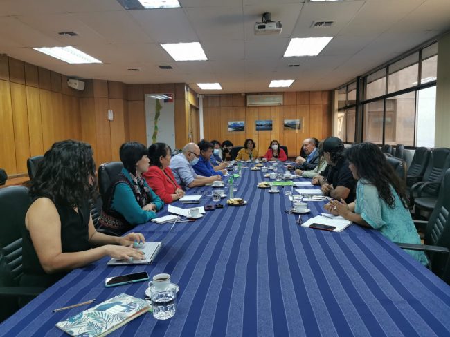 Mesa de trabajo Conagro y Ministro principal